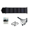 Heavy-Duty 800W Portable Solar Charger with High-Speed USB-C & USB-A Ports Ideal for Charging Power Stations Off-Grid