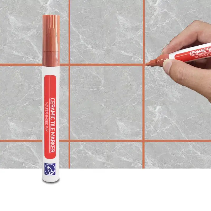 2pcs/Set 12colors Waterproof Tile Marker Grout Pen Wall Seam Pen For Tiles Floor Bathroom Decontamination Seam Repair Tools