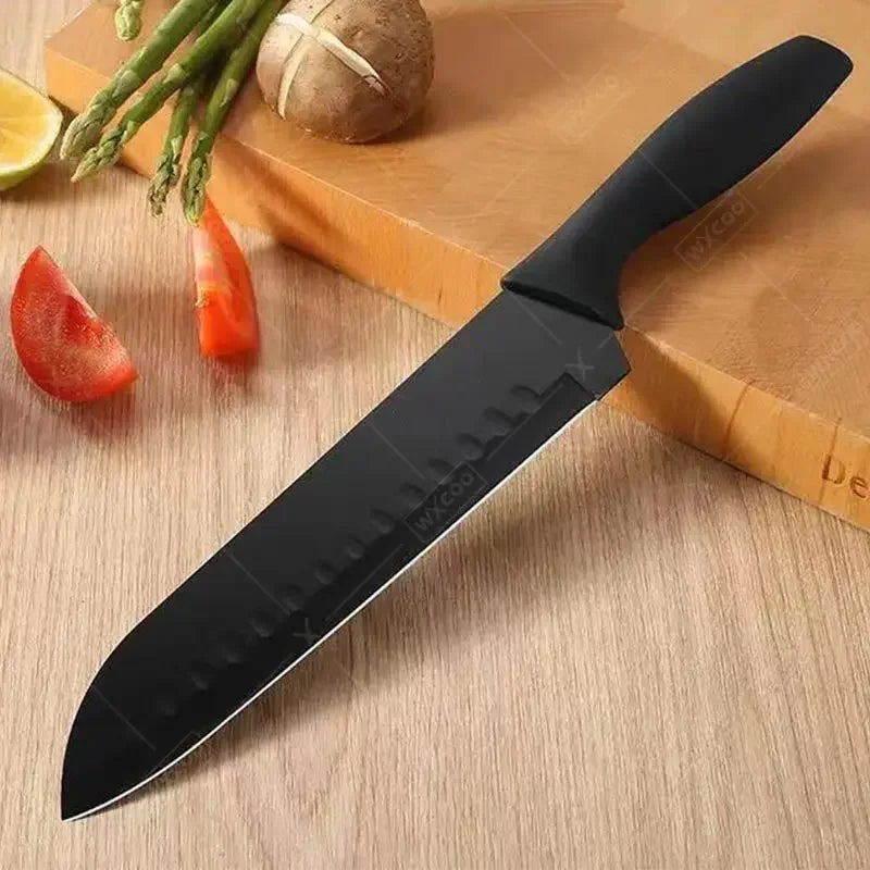 Kitchen Knfie Set Chef Knife Professional Kitchen Knives Fruit Meat Cutting Knives Kitchen Utility Slicing Chopper Butcher Knife