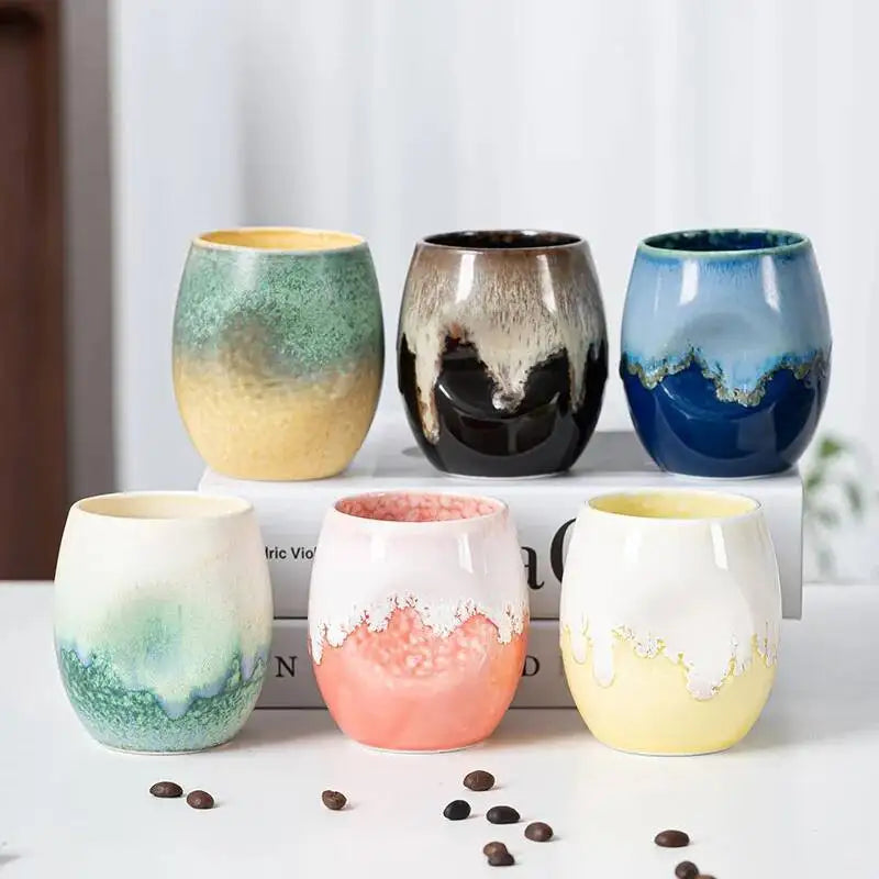 Coffee Cup High Aesthetic Ceramic Drinking Cup Latte Cup Afternoon Tea Cup Master Cup