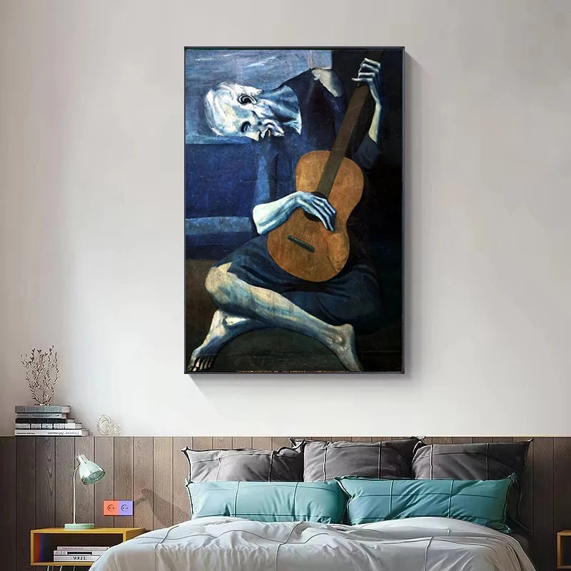 Pablo Picasso Famous Artwork Collection Poster Canvas Painting Abstract Vintage Wall Art For Gallery Living Room Home Decor