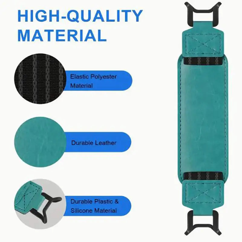 Universal E-Reader Security Hand Strap Holder For 6-7" iPhone Finger Grip PU Leather Elastics Belt for Kindle Kobo Tablets
