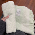 Women's Scarves Korean Retro Cute Cartoon Teddy Bear Kawaii Preppy Style JK Sweet Scarf Winter Thickened Warm Versatile Shawl