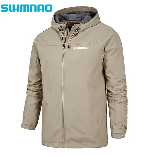 2025Waterproof Fishing Raincoat for Men, Raincoat for Cycling, Windproof Jacket, Mountaineering Clothes, Spring and Autumn Coat