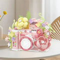 Retro camera building block toy, highly realistic and cool, fun to assemble, relaxing for life, gift collectible (with box)