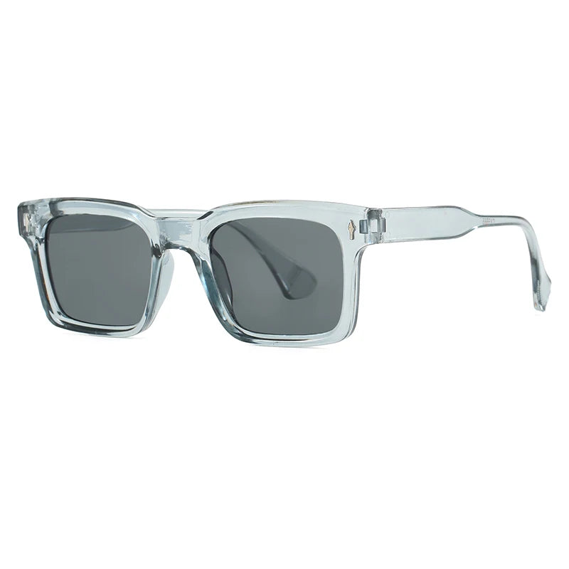 Colorful Square Sunglasses Women Men Vintage Trend Brand Shades Commute Driving Sun Glasses Lady Man UV400 Protective Glasses