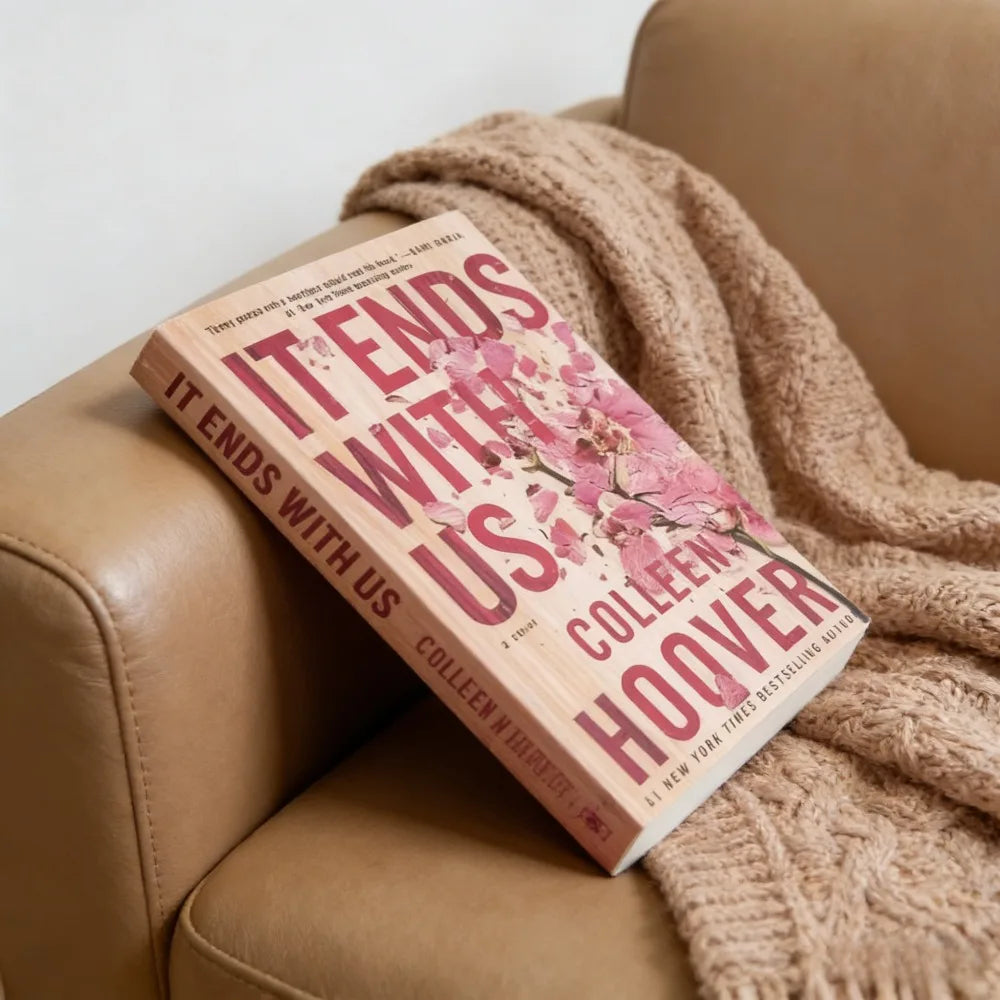 It Ends with Us English Paperback Contemporary Romance Novel Women's Growth Healing Love Story Bestselling Fiction Book
