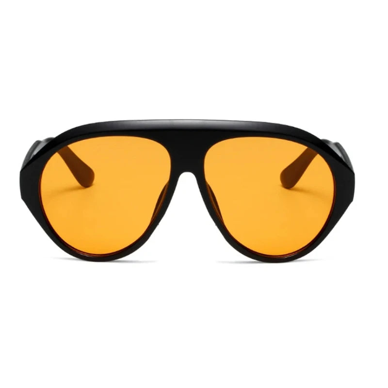 Fashion Pilot Oversized Sunglasses Goggles Women Luxury Brand Designer Sun Glasses Mens Womens Big Frame Trendy Shades UV400