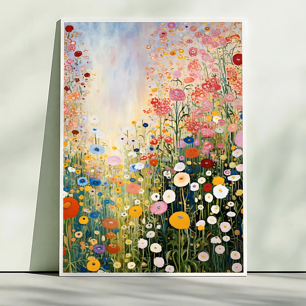 DIY Oil Painting By NumberGustav Klimt Art Home Decoration Wall Living Cafe Bar Room Decor Marvel Gift Frameelss