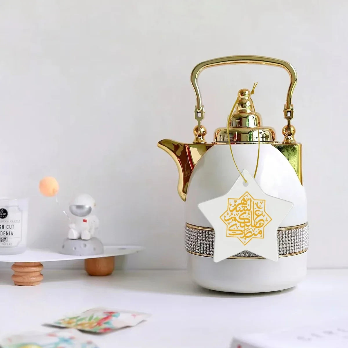 Ramadan the blessing month in Arabic Ornament Ramadan gift Ramadan ornament Ramadan Kareem Ramadan Mubarak gift for Ramadan