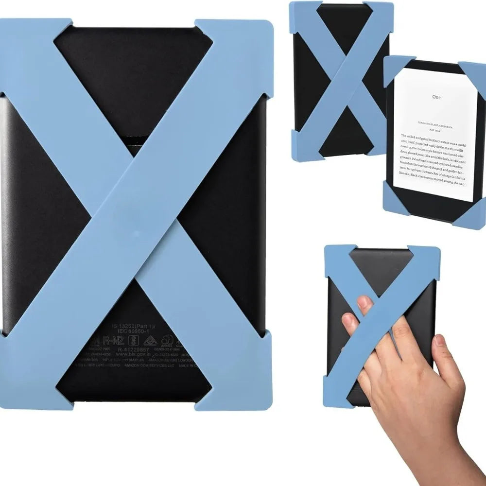 PU Leather 6-7" eReader Secure Hand Strap High Elastic E-Book Fixed Belt for Kindle Paperwhite/Kobo/Voyaga/Pocketbook/Tolino