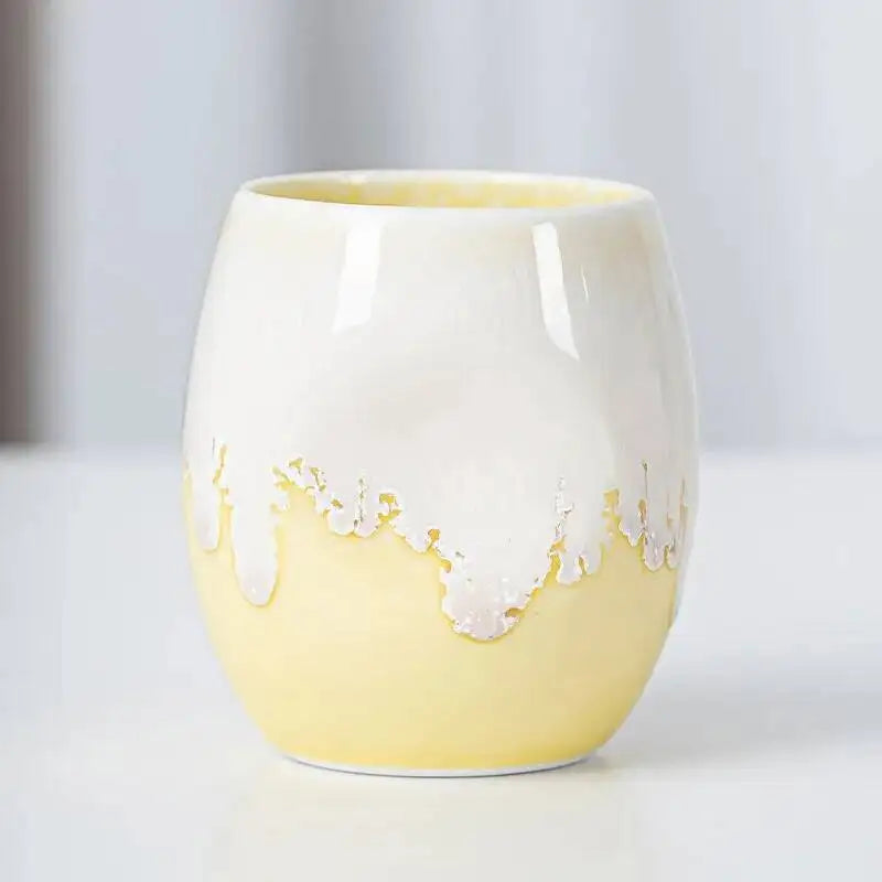 Coffee Cup High Aesthetic Ceramic Drinking Cup Latte Cup Afternoon Tea Cup Master Cup