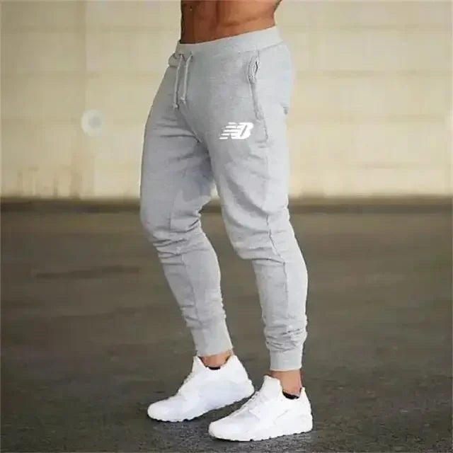 Men's New Balance Lightweight Jogger Pants – Summer Thin Breathable Athletic Pants Fabric for Running & Training