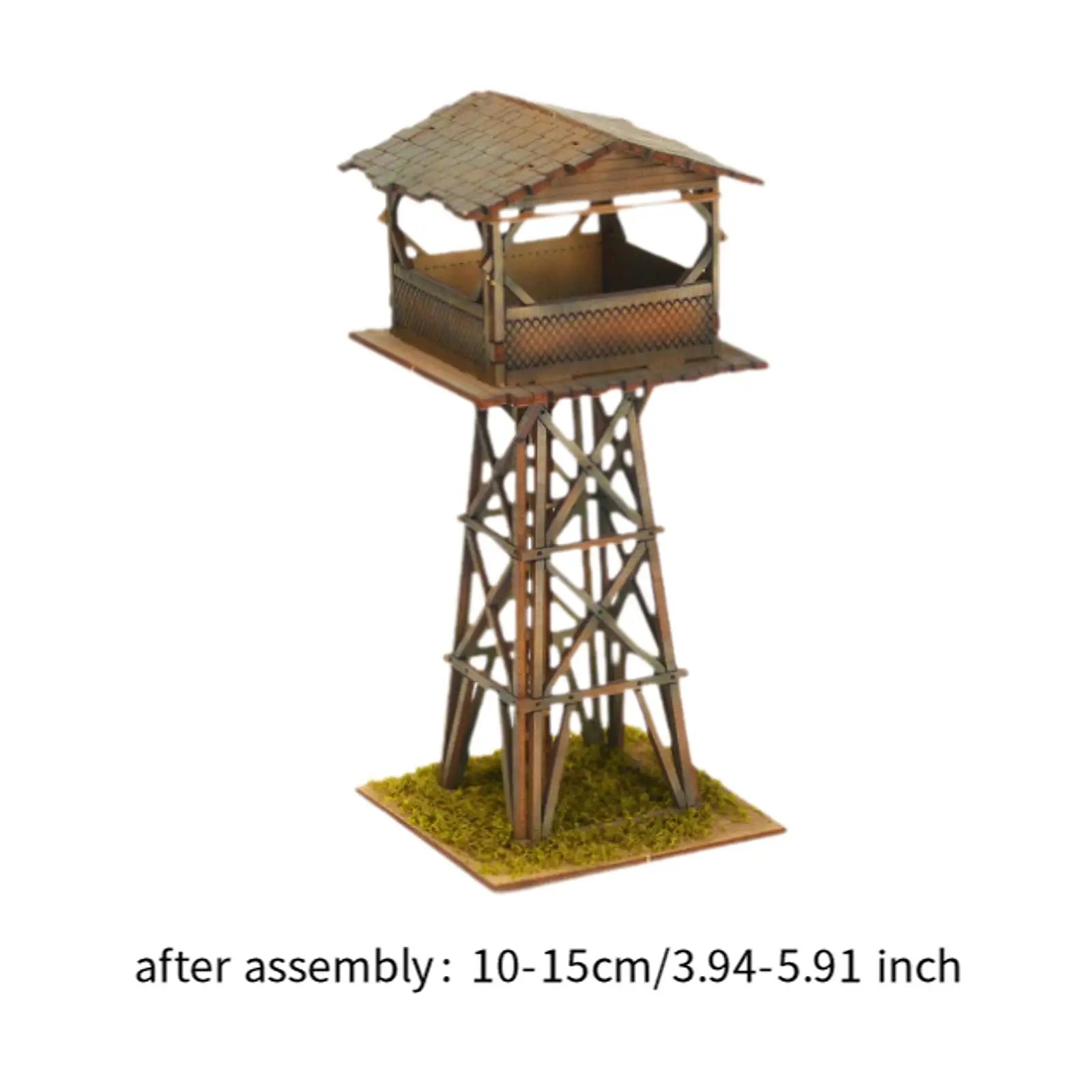1/72 Models DIY Wooden House Assemble DIY Crafts Miniature House Handmade Buiilding Model Architecture Kits House Diorama Layout