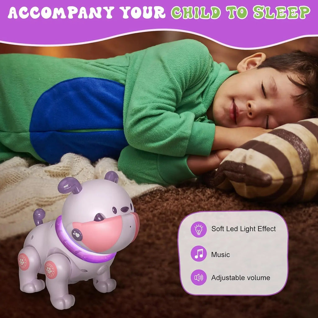 Robot  Puppy Toys for Kids,Remote Control Robot Pet,RC Robot Dog With Dancing Music Recording Function,Gift for Toddler Boy Girl