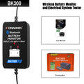 KONNWEI BK300 Lead Acid Starting Car Battery Detector 12V 24V Capacity Resistance Bluetooth 5.2 Automotive Battery Monitor Tool