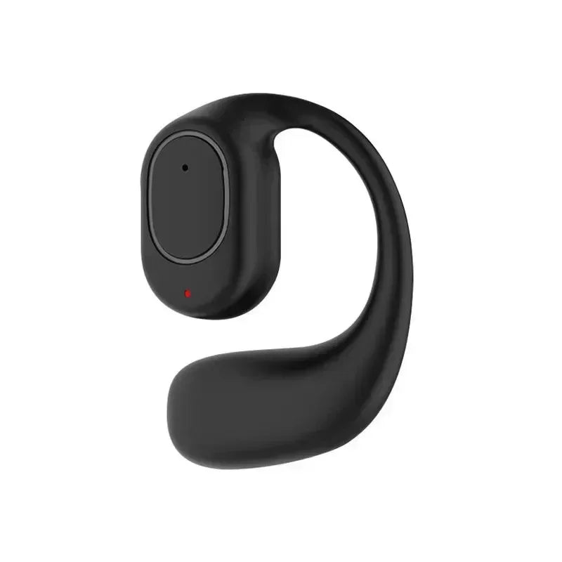 KY2 Single Wireless Earphones Air Conduction OWS Headphone HiFi Ear-Hook Music Sports Noise Cancel Headset For All Smartphones