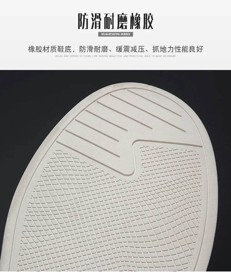 New Casual Shoes In Spring Men's Board Shoes Fashion Breathable Small White Shoes Men's Sneakers Low Top Leather Board