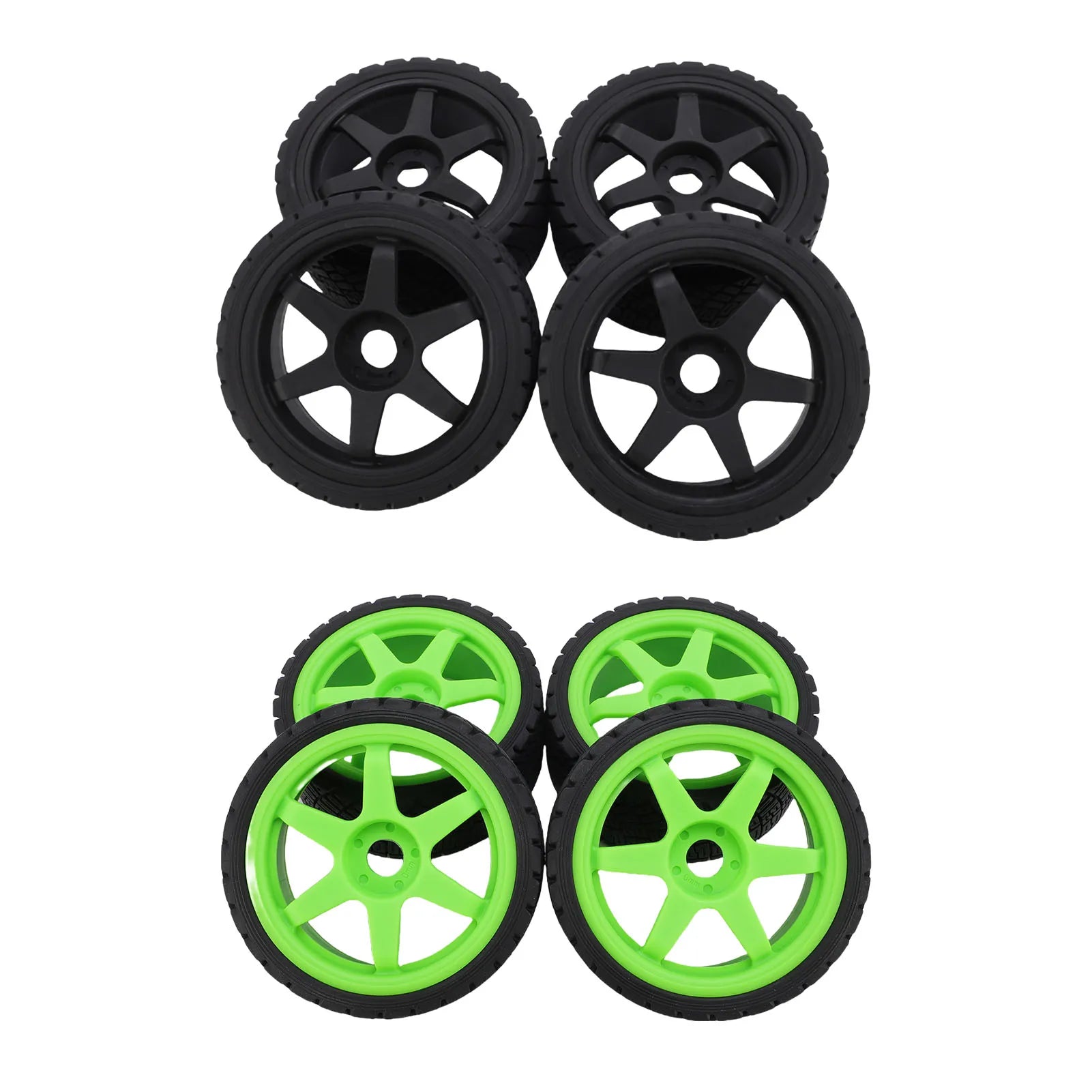RC  Racing Tyres Excellent Traction Anti Slip 1/7 1/8 RC  Car Tires Wheel Rims Lightweight 17mm for RC  Racing
