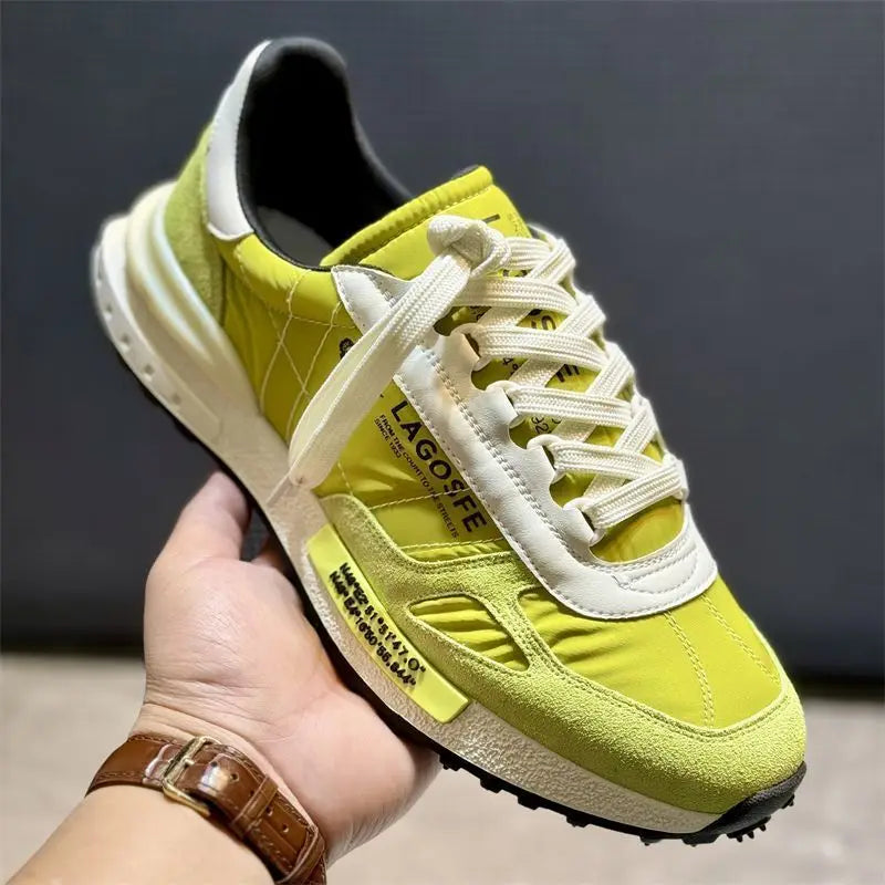 New Shoes for Men Casual Sport Shoes Europe Fashion Chunky Sneakers Street Cool Athletic Shoes