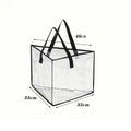 Hanger Storage Bag, Clothes Hanger Organizer Holder for Space Saving, Hanger Triangle or Square Storage Bag with Handles