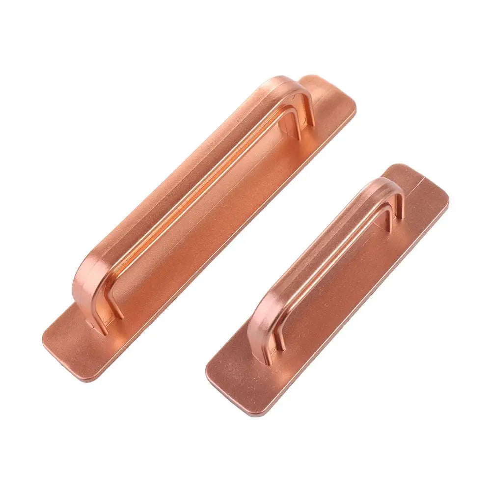 Cabinet Handles  Kitchen Door Handles Cupboard Pulls Drawer Knobs Self-adhesive No punching Furniture  Door Pulls