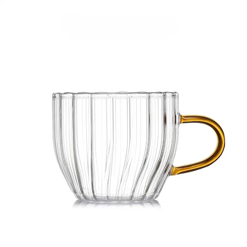 Kawaii Color Pumpkin Glass Kettle Pots Teapot Thermal Water Bottle 1000ml with Cup Moka Pot Home Appliance Kitchen Accessories