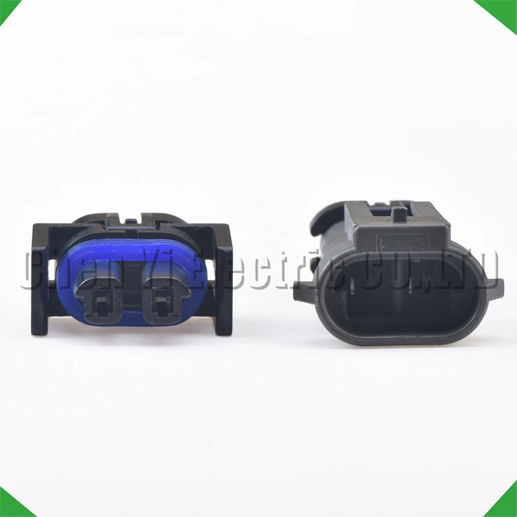 2 Pin automobile waterproof connector air conditioner compressor pump Fuel Tank Wire harness plug AC CLUTCH 12162017 For GM - Free Item.