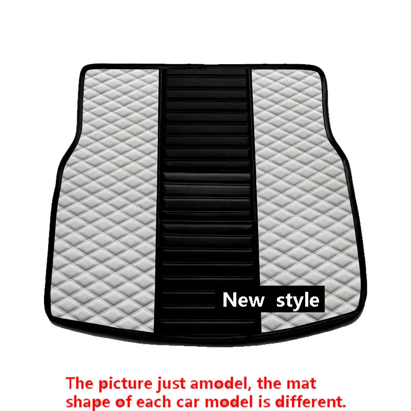 Custom Automotive Car Floor Mats For Mercedes W124 1985 1986 1987 1988 1989 Auto Luxury Leather Men Women Car Mats Full Coverage
