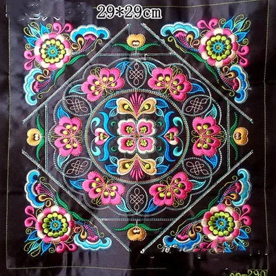 1pcs Embroidered Patches for Clothing Sewing on Appliques Dress Decor