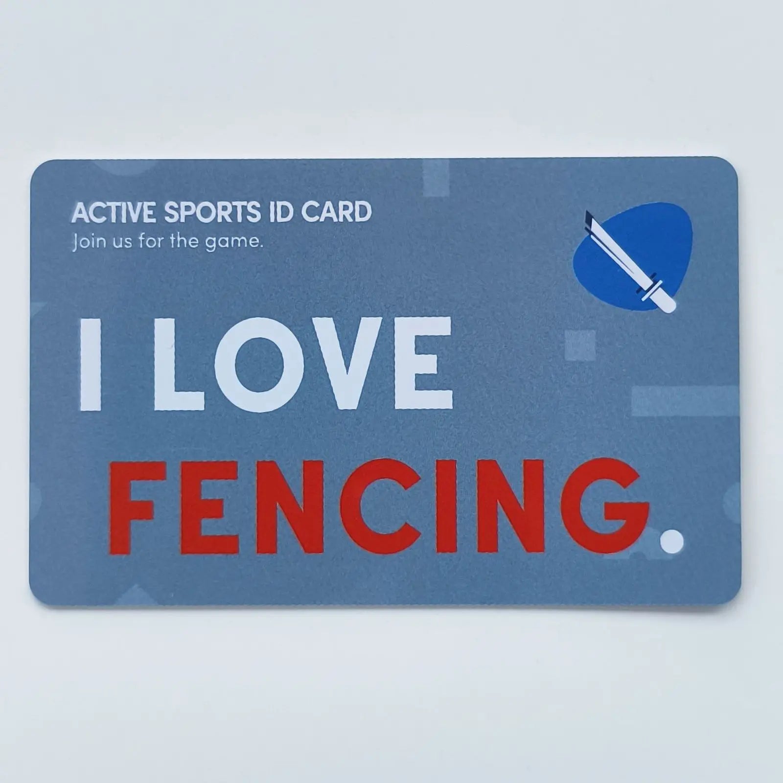 i love baseball basketball football cricket Card Games cycling golf Fitness Singing Table tennis Skating Active sports id card