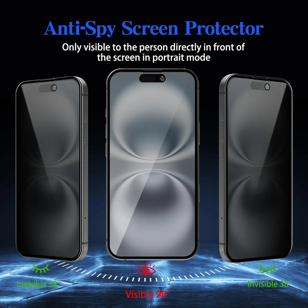 Full Cover Privacy Screen Protector For Xiaomi Redmi Note 13 Pro 12 12S 11 11S 10 9S 8T 13C 12C 10C 10A Anti-Spy Tempered Glass