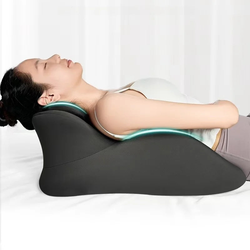 Bed Lie Prone Sleeping Pillow Memory Foam Varicose Cushion Ergonomics Waist Support Cervical Traction Pillows Body Relaxation