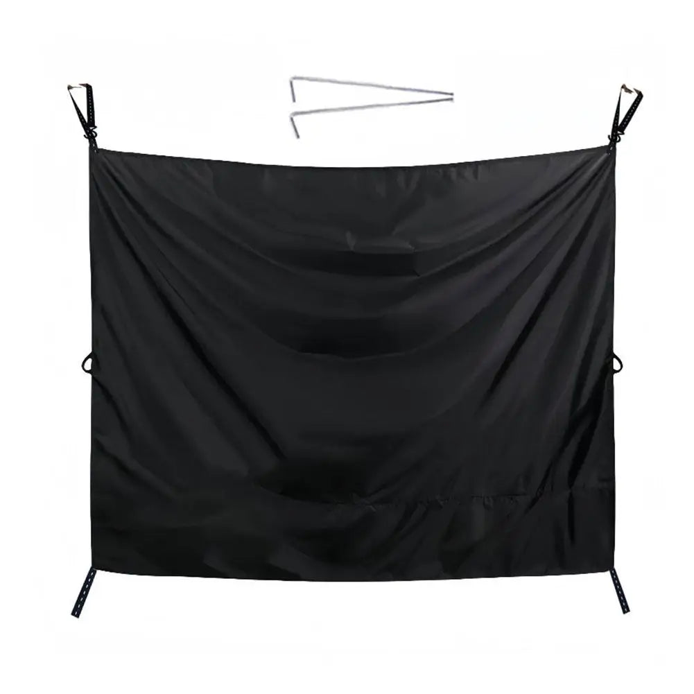 Universal Fit Car Sunshade Curtain Oxford Fabric Adjustable Elastic Rope Light Blocking Privacy Shade for SUV Truck Van