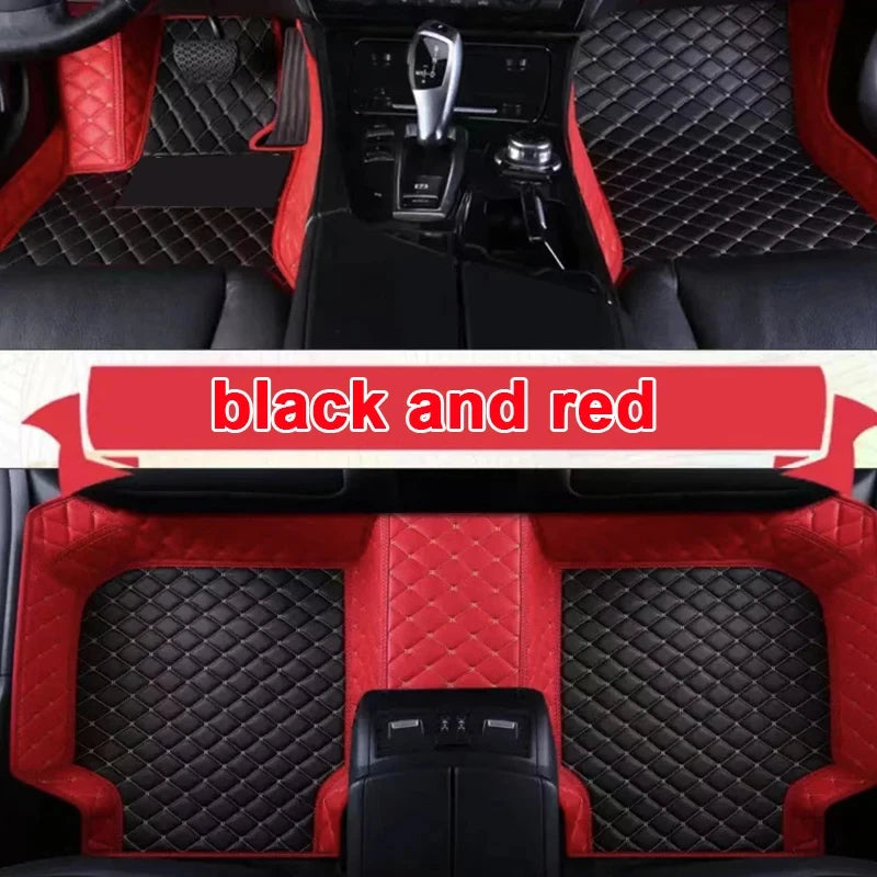 Car Mats For SEAT Cupra Ateca KH7 2016~2022 Auto Floor Rugs Protective Pad Carpets Leather Mat Interior Parts Car Accessories