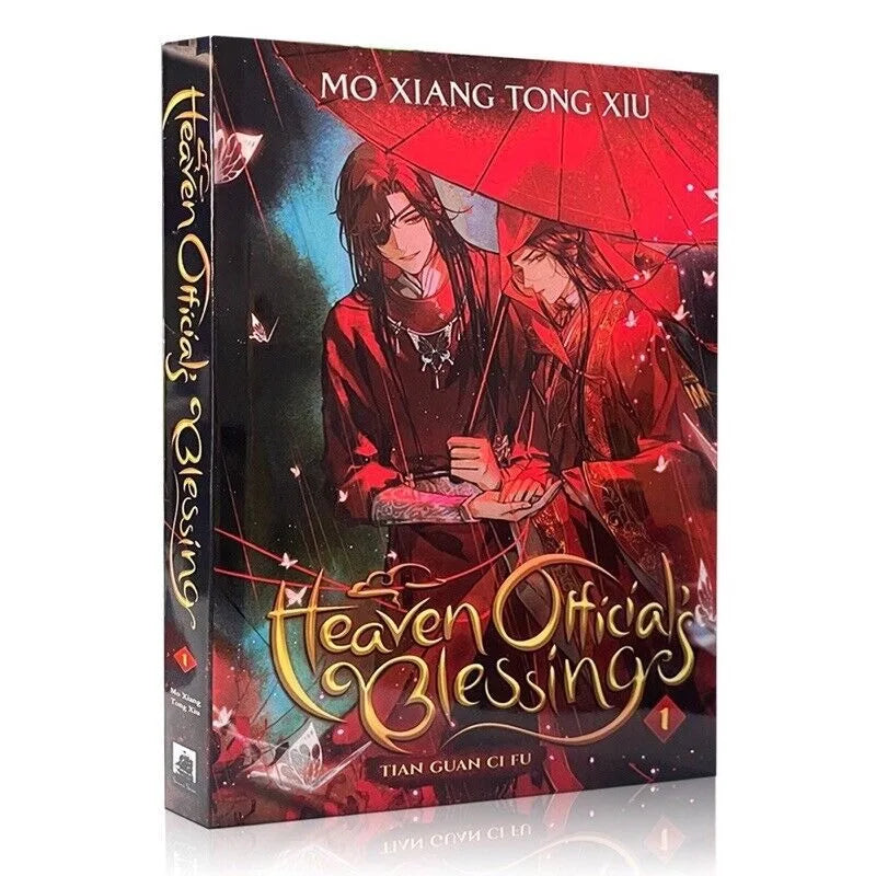 English, Original Book Heaven Official's Blessings: Vol.1-8 Heaven Official's Blessings, Novel Popular BL Mo Xiang Tong Xiu