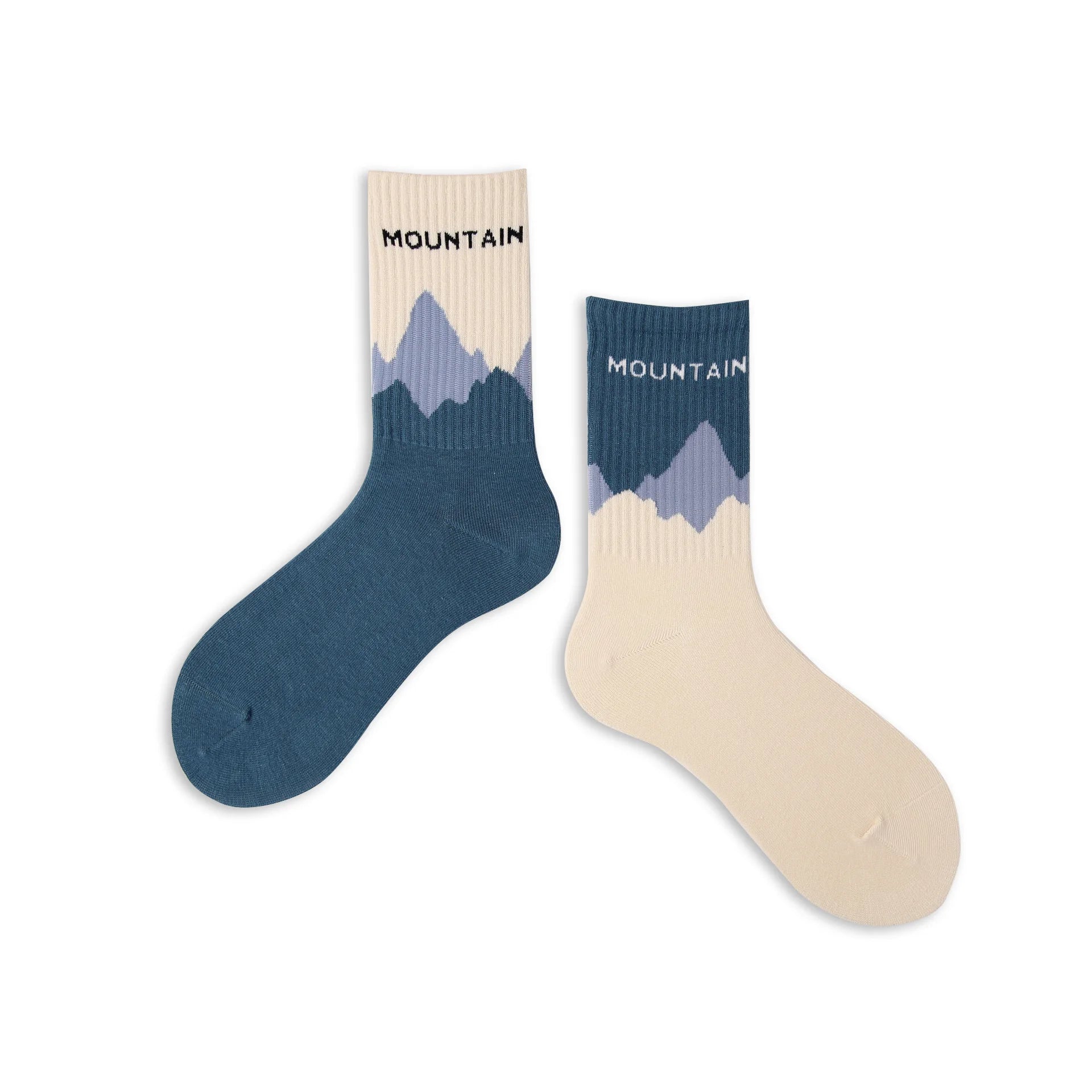 Japanese Korean Style Harajuku Socks Women Combed Cotton Boneless Crew AB Socks Men Street Fashion Trend Sports Couple Socks