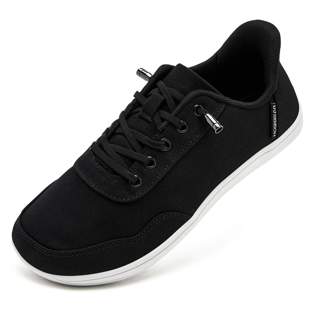 HOBIBEAR Unisex Barefoot Shoes for Men Women Wide Toe Adjustable Slip On Sneakers Minimalist Lightweight Walking Shoes