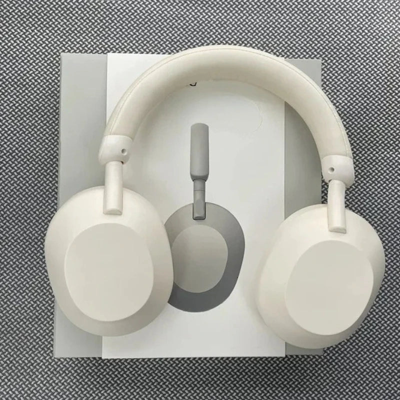 ~~New WH1000-XM5 Over-Ear Bluetooth Headphones with Wireless Noise Cancellation, Long Battery Life, and Surround Sound