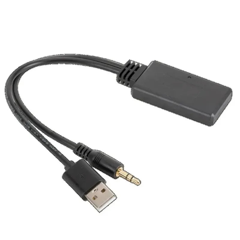 Bluetooth 5.0 Car Adapter Wireless Audio Receiver USB AUX 3.5mm Universal In-Car Music Player Stereo Sound System for Vehicles
