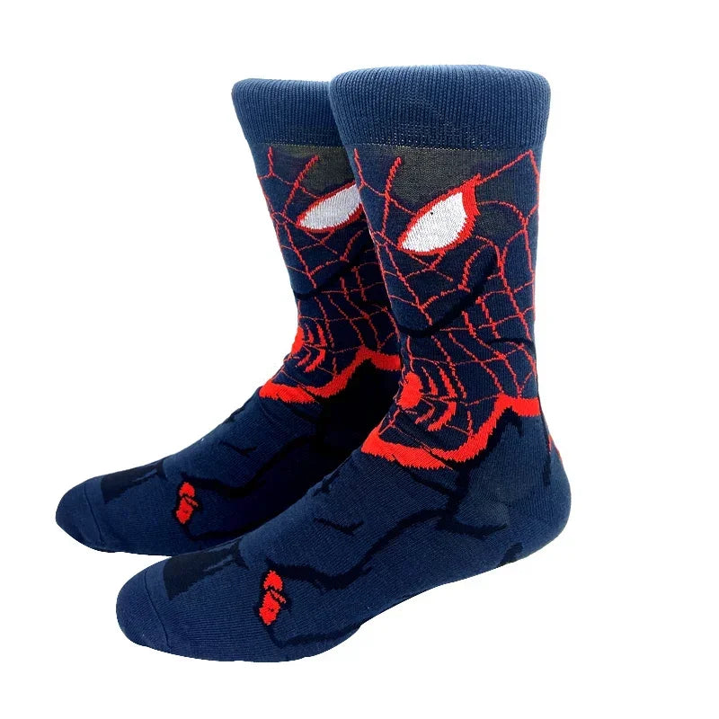 New Design Long Men Socks High Quality Comfortable Cartoon Characters Men and Women Fashion Happy Funny Socks Anime Socks