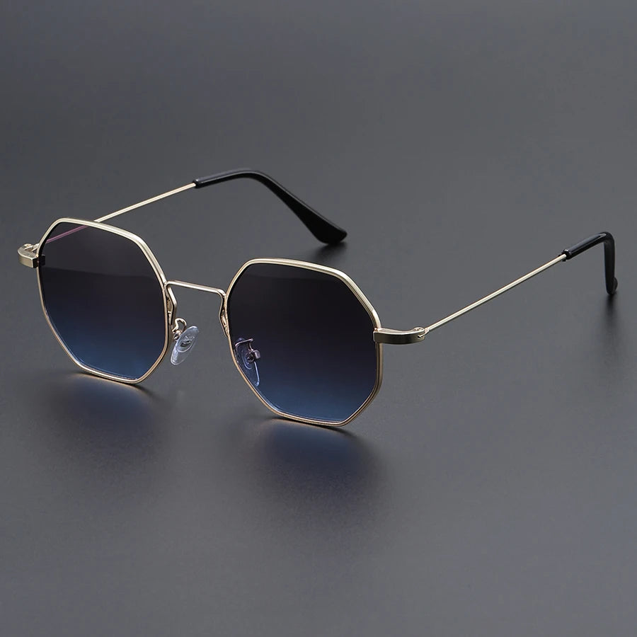 Men's classic geometric frame fashion glasses, suitable for holiday gifts to friends and family