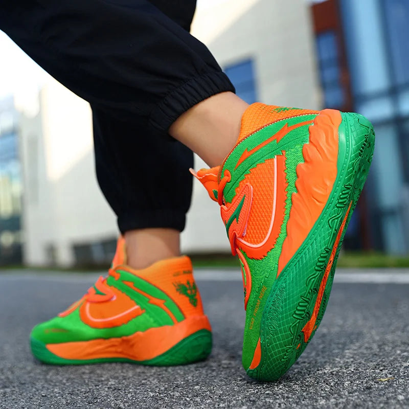Men's Athletic Basketball Sneakers - Breathable Cushioning Non-Slip Gym Training Running Shoes for Men And Women