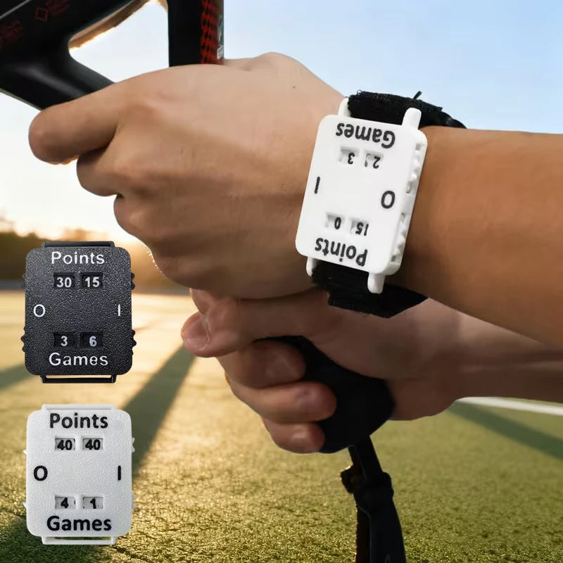 Sports Score Tracker Wristband for Cricket Tennis Padel - Instant Scorekeeping No Memory Loss Ideal for Coaches Referees Players