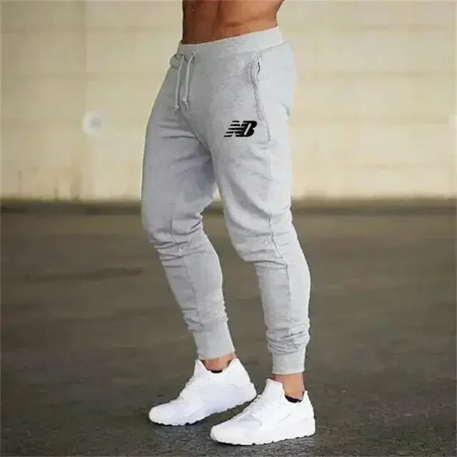Men's New Balance Lightweight Jogger Pants – Summer Thin Breathable Athletic Pants Fabric for Running & Training