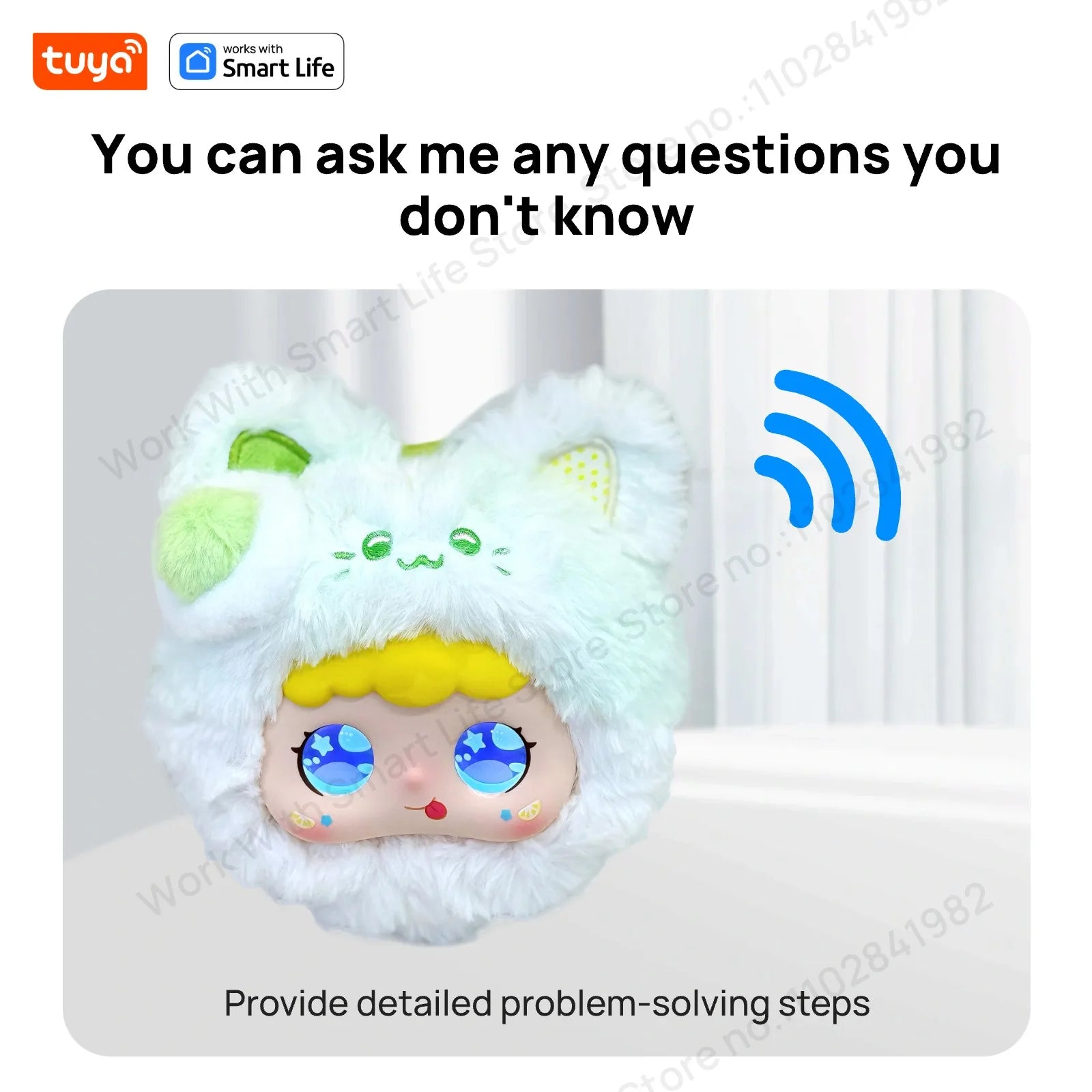 Cat- Cute AI Robot Pet Companion|Touch Interactive Smart Toy W/Tuya APP|Voice&Emotion Recognition|#1Gift Choice All Ages