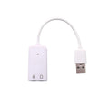 USB Sound Card Virtual 7.1 3D External USB Audio Adapter USB To Jack 3.5mm Earphone Micphone Sound Card For Laptop Notebook PC