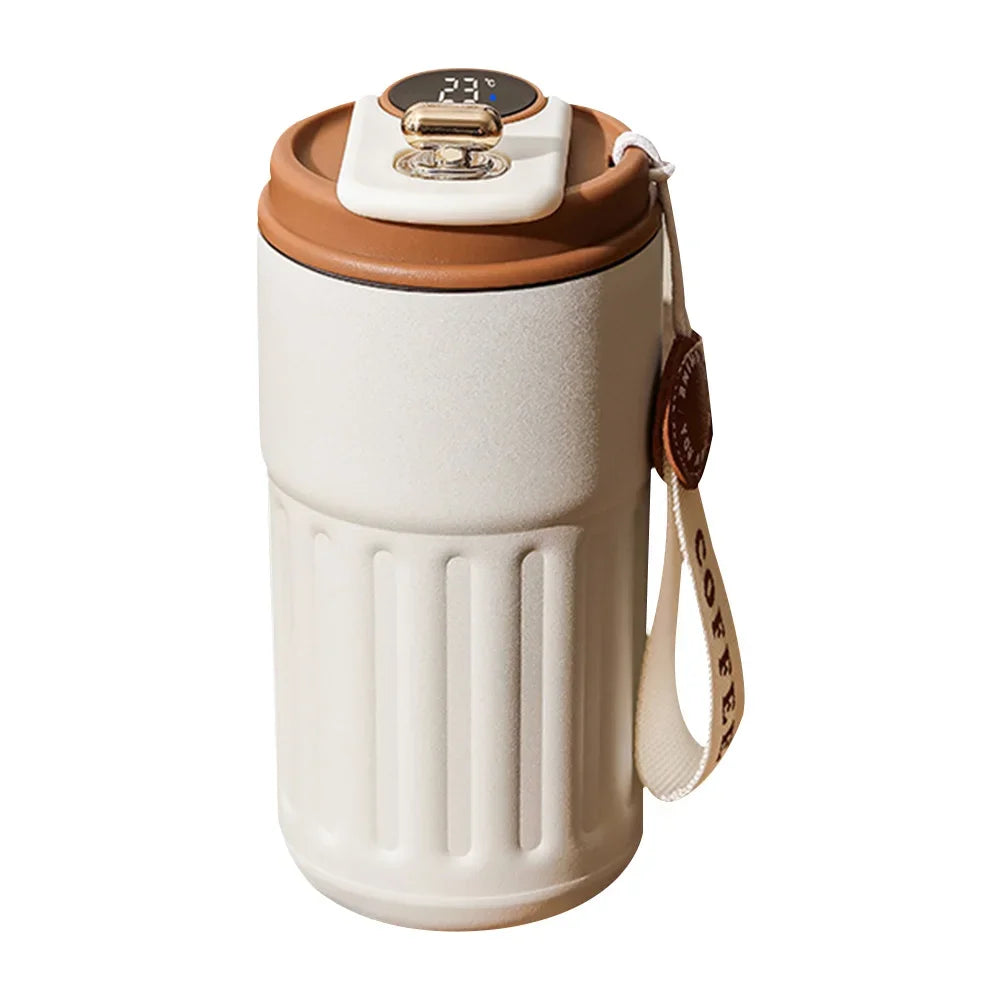 Smart Thermos Bottle LED Cup Stainless Steel Temperature Display Coffee Cup  Tumbler Mug Portable Vacuum Flasks Thermoses