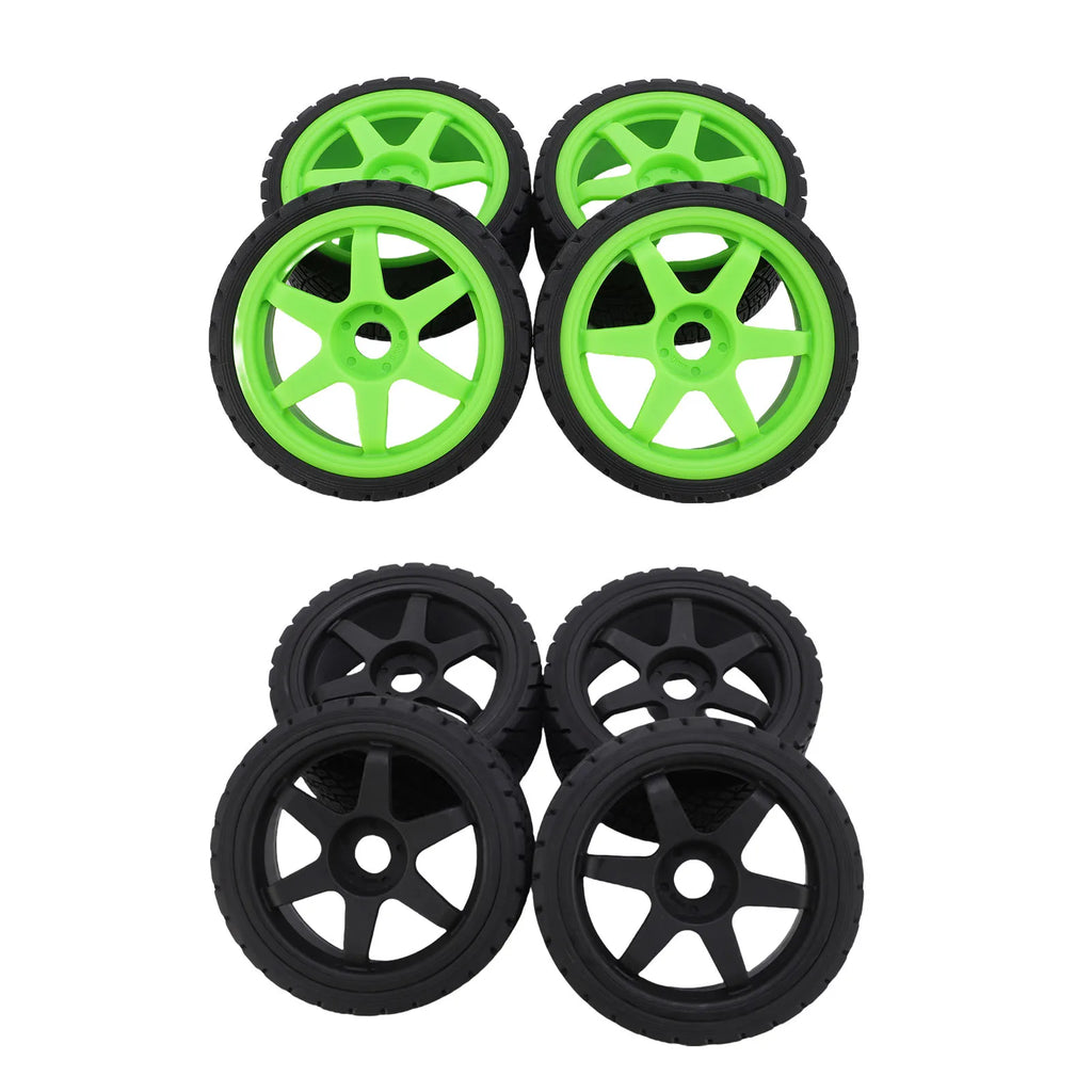 RC  Racing Tyres Excellent Traction Anti Slip 1/7 1/8 RC  Car Tires Wheel Rims Lightweight 17mm for RC  Racing
