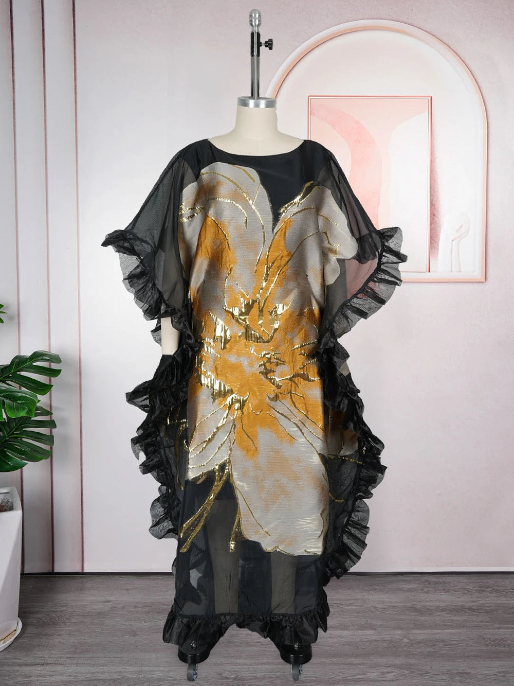 African Dresses For Women Traditional Dashiki Plus Size Boubou Party Evening Gown Dubai Turkey Muslim Kaftan Abayas Clothing